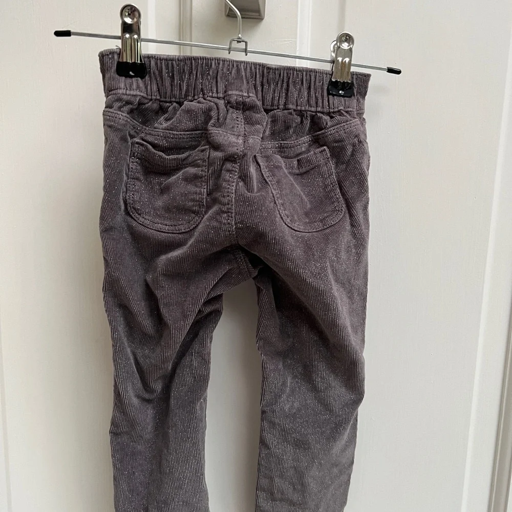 NWOT Gymboree 18-24M Sparkly Gray Corduroy Jean Pants